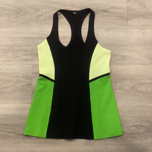 Lululemon Racer back tank top Neon - Picture 8 of 8